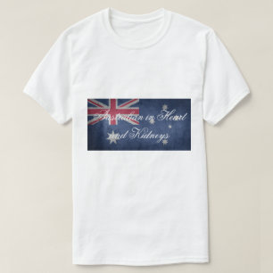Camiseta Australiano em Coração e Rins, Austrália, Bandeira