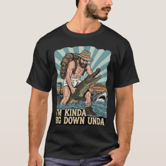 Camiseta Australiano engraçado