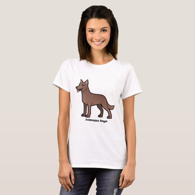 Camiseta australiano Kelpie (Frente Completa)