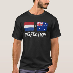 Camiseta Australiano Mais Holanda Perfeição Mistura Herança