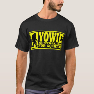 Camiseta AUSTRALIANO PARA SQUATCH - Bigfoot de YOWIE para