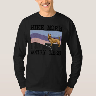 Camiseta Australiano Terrier Caiu Mais Preocupada Com Menos