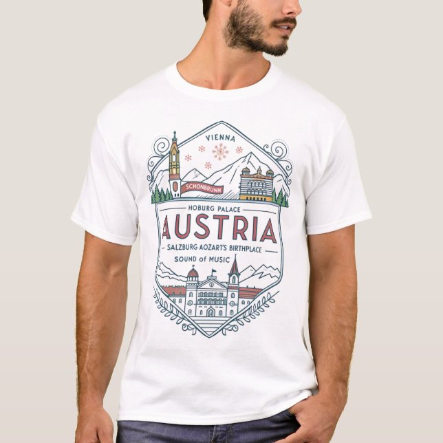 CAMISETA ÁUSTRIA (Frente)