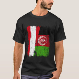 Camiseta Áustria Afeganistão Meia Bandeira Austríaco Heranç