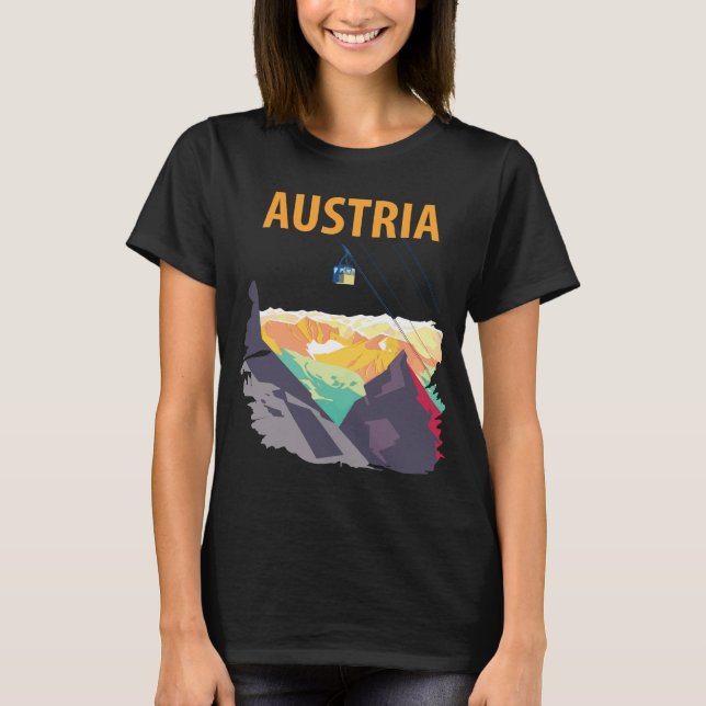 Camiseta Áustria de Acima (Frente)