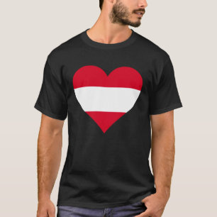 Camiseta Áustria Flag Heart Austria Gifts Love Austria Pull