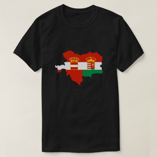 Camiseta Áustria Hungria (Frente do Design)