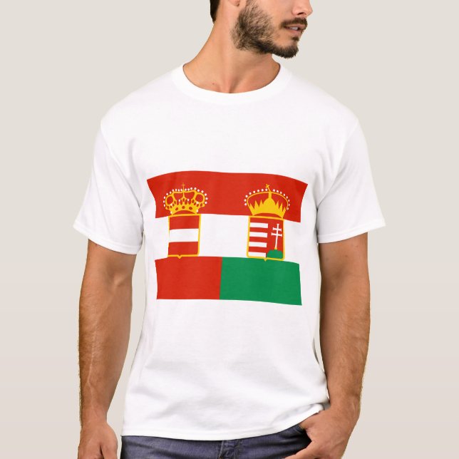 Camiseta Áustria Hungria 1869 1918, Hungria (Frente)
