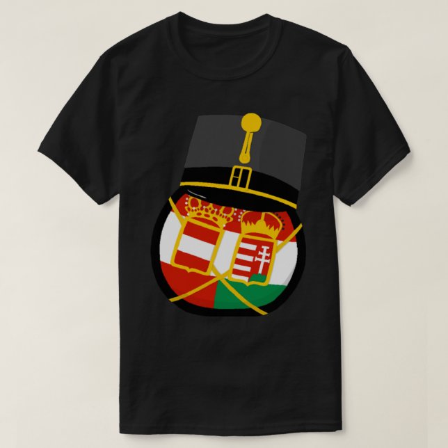 Camiseta Áustria-Hungria (Com Chapéu) (Frente do Design)