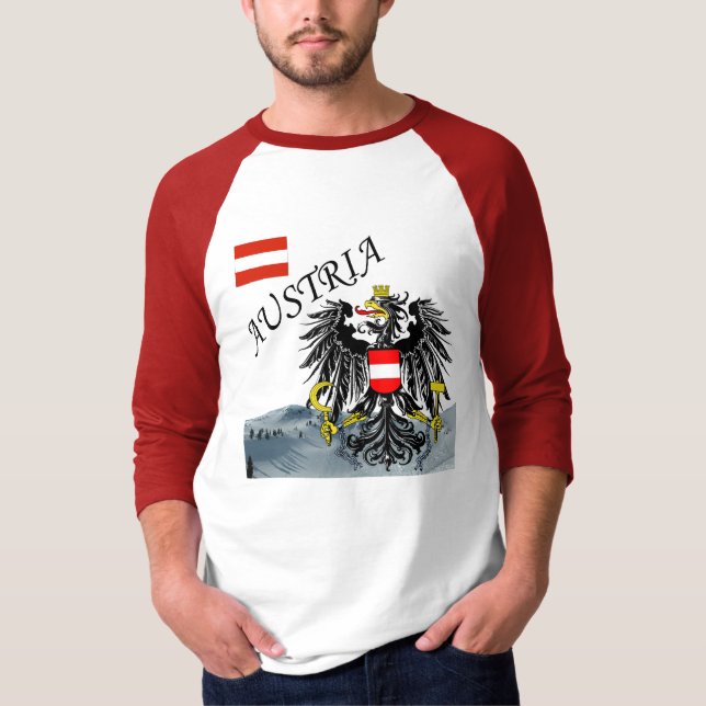 Camiseta Áustria - Osterreich (Frente)