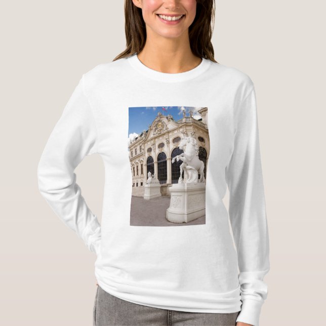 Camiseta Áustria, Viena, Belvedere Palaces, Alto (Frente)