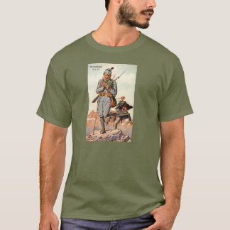 Camiseta Austro-húngaro que lutam os italianos
