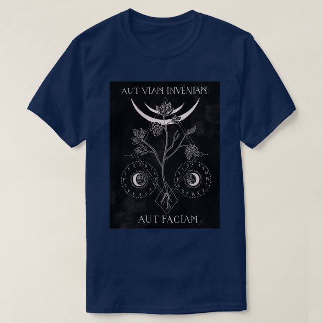 Camiseta Aut Viam Inveniam Aut Faciam (Frente do Design)