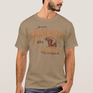 Camiseta autêntica do parque nacional de Yosemite