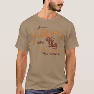 Camiseta autêntica do parque nacional de Yosemite
