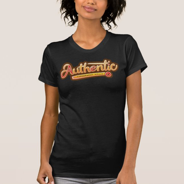 Camiseta Autêntico (Frente)