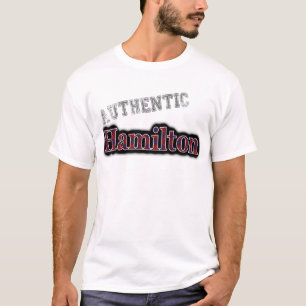 Camiseta Autêntico Clan Hamilton Tartan Name Design