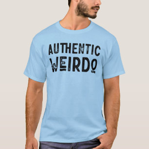 Camiseta Autêntico Estranho - Preto