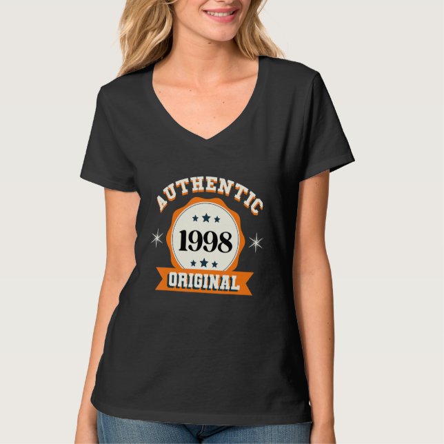 Camiseta Autêntico original de 1998 (Frente)