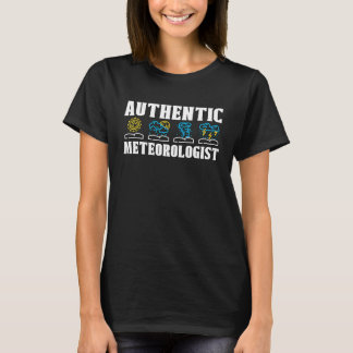 Camiseta Authentic Meteorologist Weather Science Forecast M