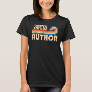 Camiseta AUTHOR Funny Job Title Profissão de Aniversário