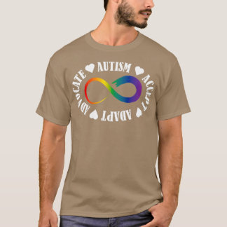 Camiseta Autism Accept Adapt Advocate 1