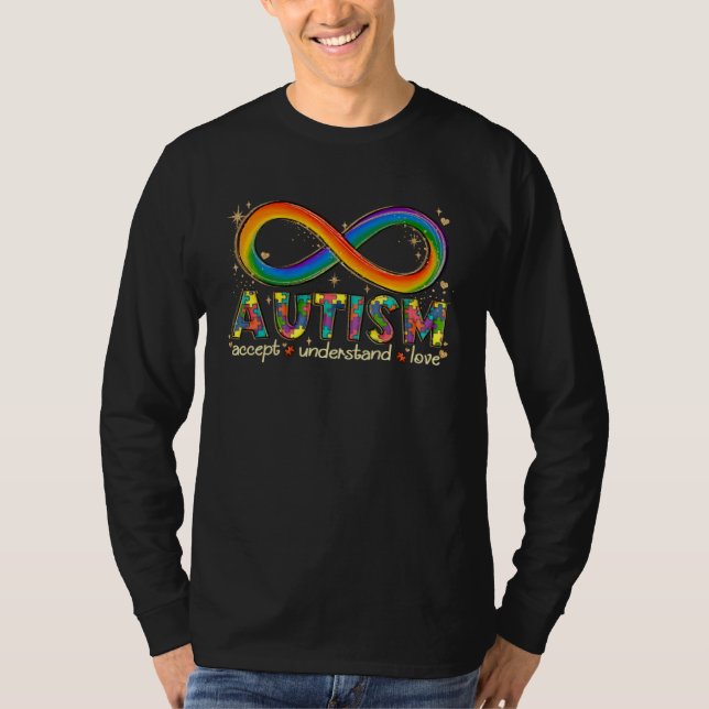 Camiseta Autism  Accept Understand Love It s Ok Be Differen (Frente)
