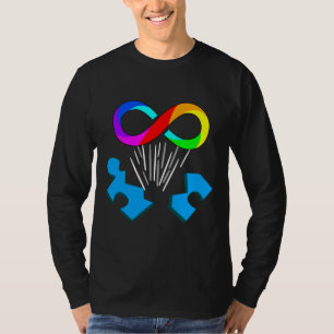 Camiseta Autism Acceptance Infinity Sign