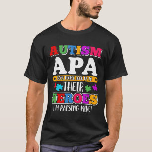 Camiseta Autism Apa Pessoas Procuram Suas Heroínas E Autism