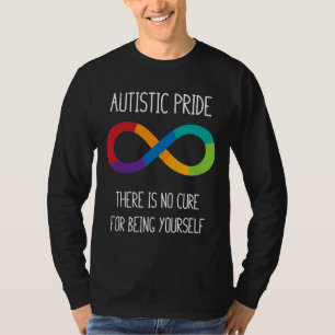Camiseta Autism-Autismo Símbolo Infinito Neurodiversidade