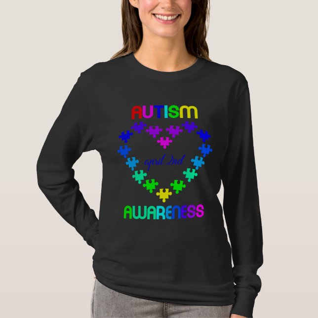 Camiseta Autism Awareness April 2nd (Frente)