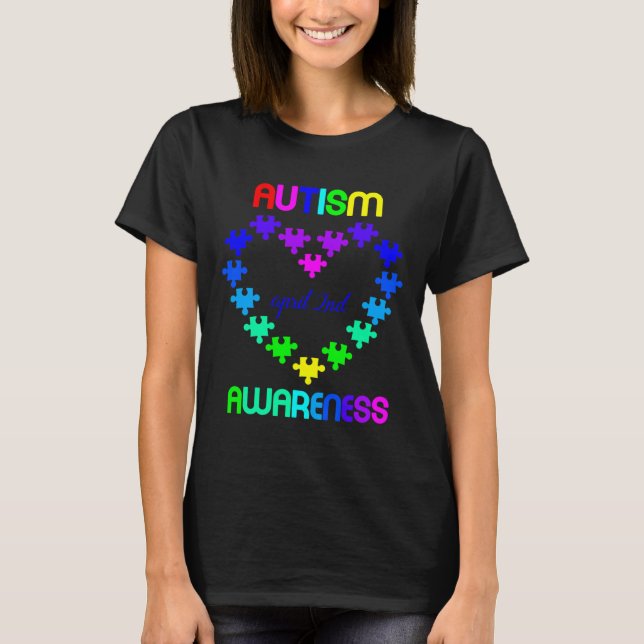 Camiseta Autism Awareness April 2nd (Frente)