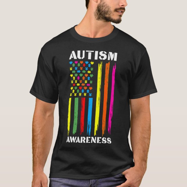 Camiseta Autism Awareness Autism Awareness     (Frente)