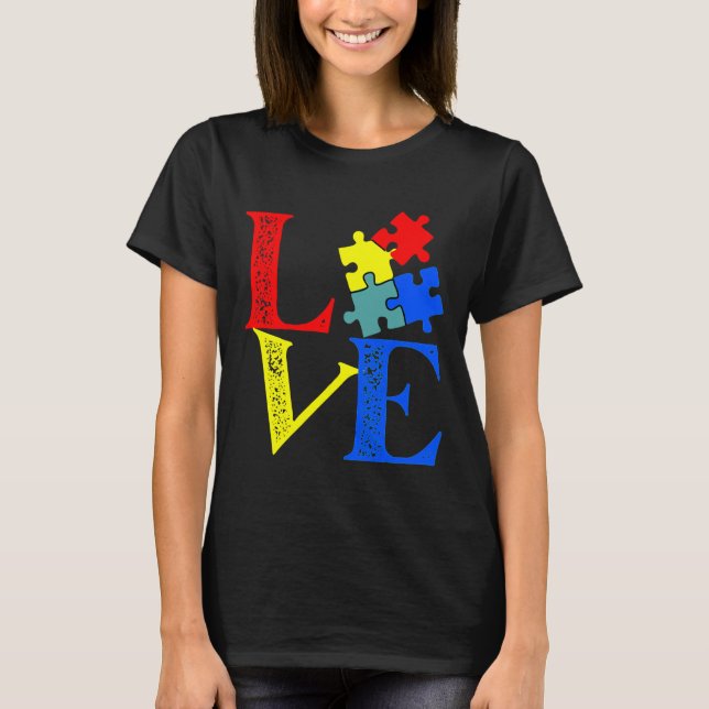 Camiseta Autism Awareness Autism Mom Mother Tee Asd Spd Awa (Frente)
