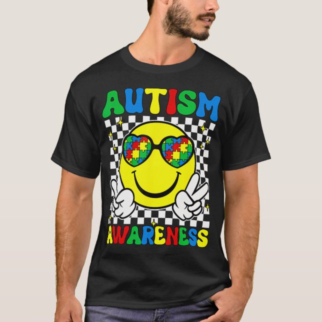 Camiseta Autism Awareness Autistic Puzzle Accept Understand (Frente)