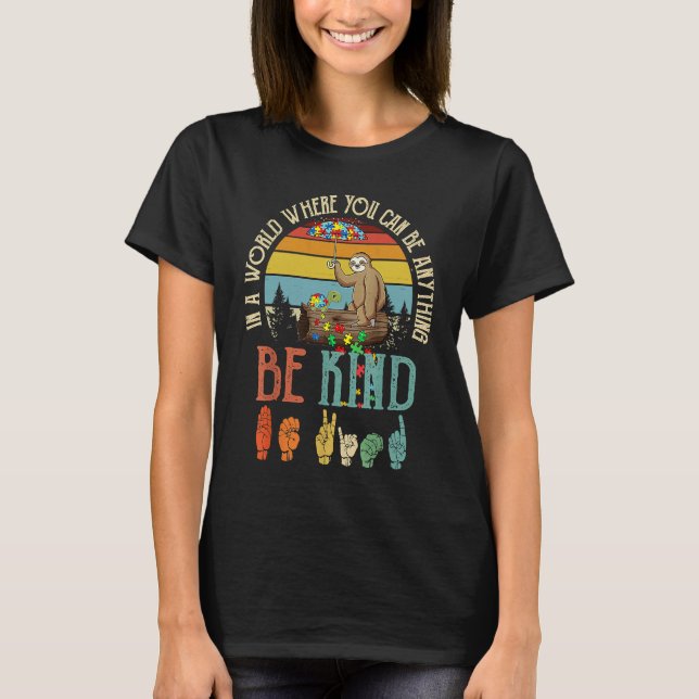 Camiseta Autism Awareness Be Kind Special Education Teacher (Frente)
