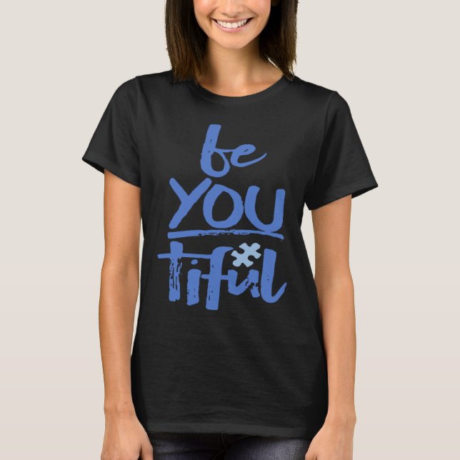 Camiseta Autism Awareness Be You Tiful Special Education Mi (Frente)