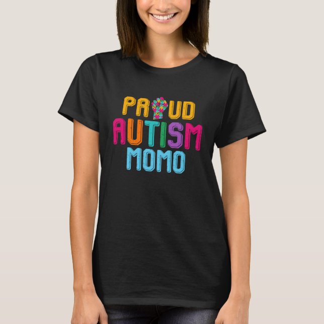 Camiseta Autism Awareness Day Matching Family Proud Autism  (Frente)