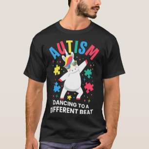 Camiseta Autism Awareness Day Month Dancing To A Different