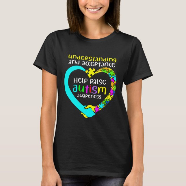 Camiseta Autism Awareness Day Syndrome Parents Clothing (Frente)