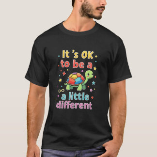 Camiseta Autism Awareness It's Ok To Be A Little Different