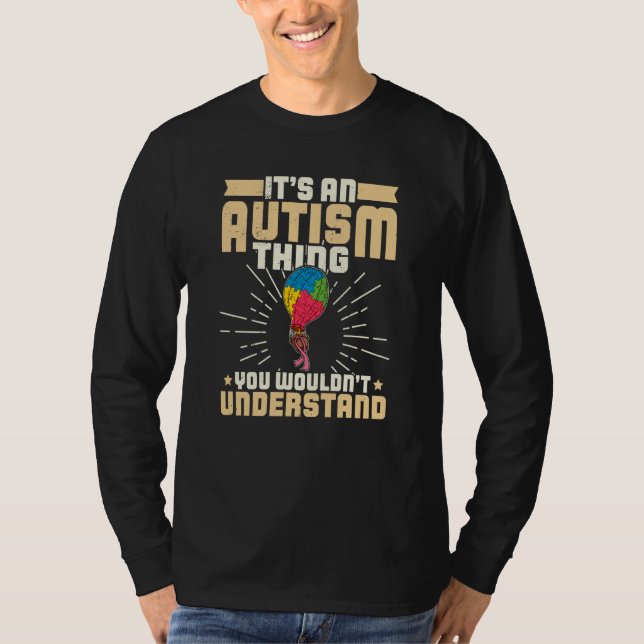 Camiseta Autism Awareness Kids Autistic Support Tolerance   (Frente)
