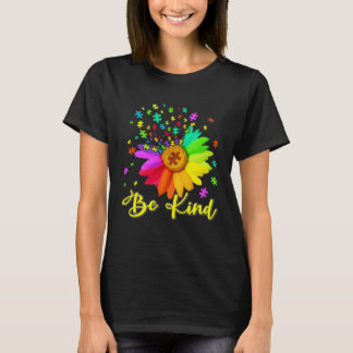 Camiseta Autism Awareness Month Be Kind Cute Men Women Kids