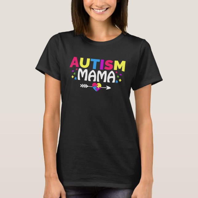 Camiseta Autism Awareness Month Family Matching Cute Autism (Frente)