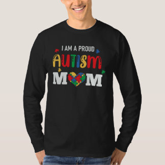 Camiseta Autism Awareness Proud Autism Mom Support Autism