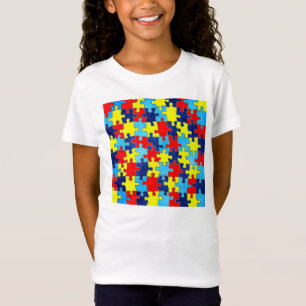 Camiseta Autism Awareness-Puzzle by Shirley Taylor