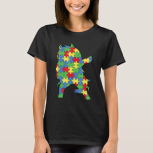Camiseta Autism Awareness Puzzle Unicorn Autism Awareness