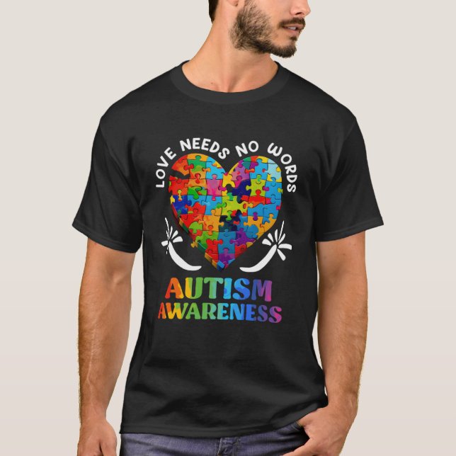Camiseta Autism Awareness Solidarity and Neurodiversity (Frente)