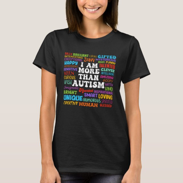 Camiseta Autism Awareness Solidarity and Neurodiversity  2 (Frente)