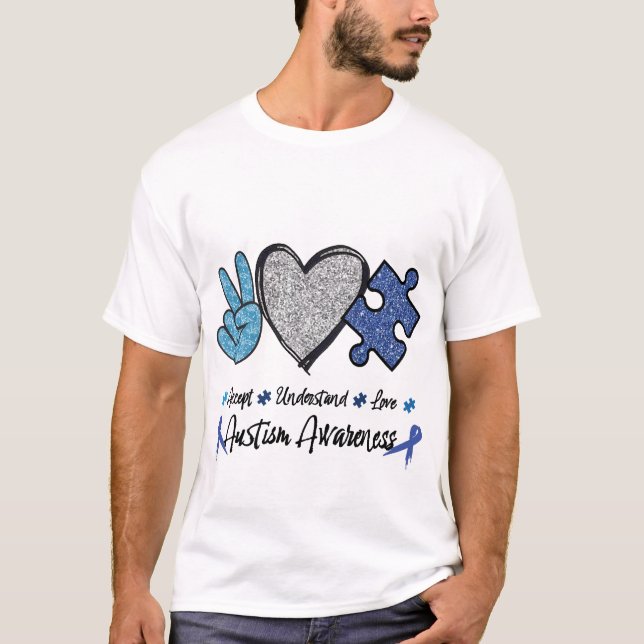 Camiseta Autism Awareness T-Shirt (Frente)